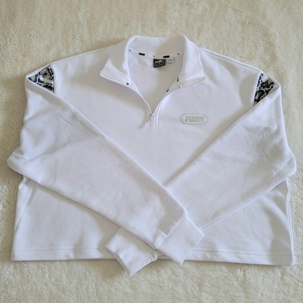 Puma Cropped Track Jacket - NWT - Picture 2 of 16